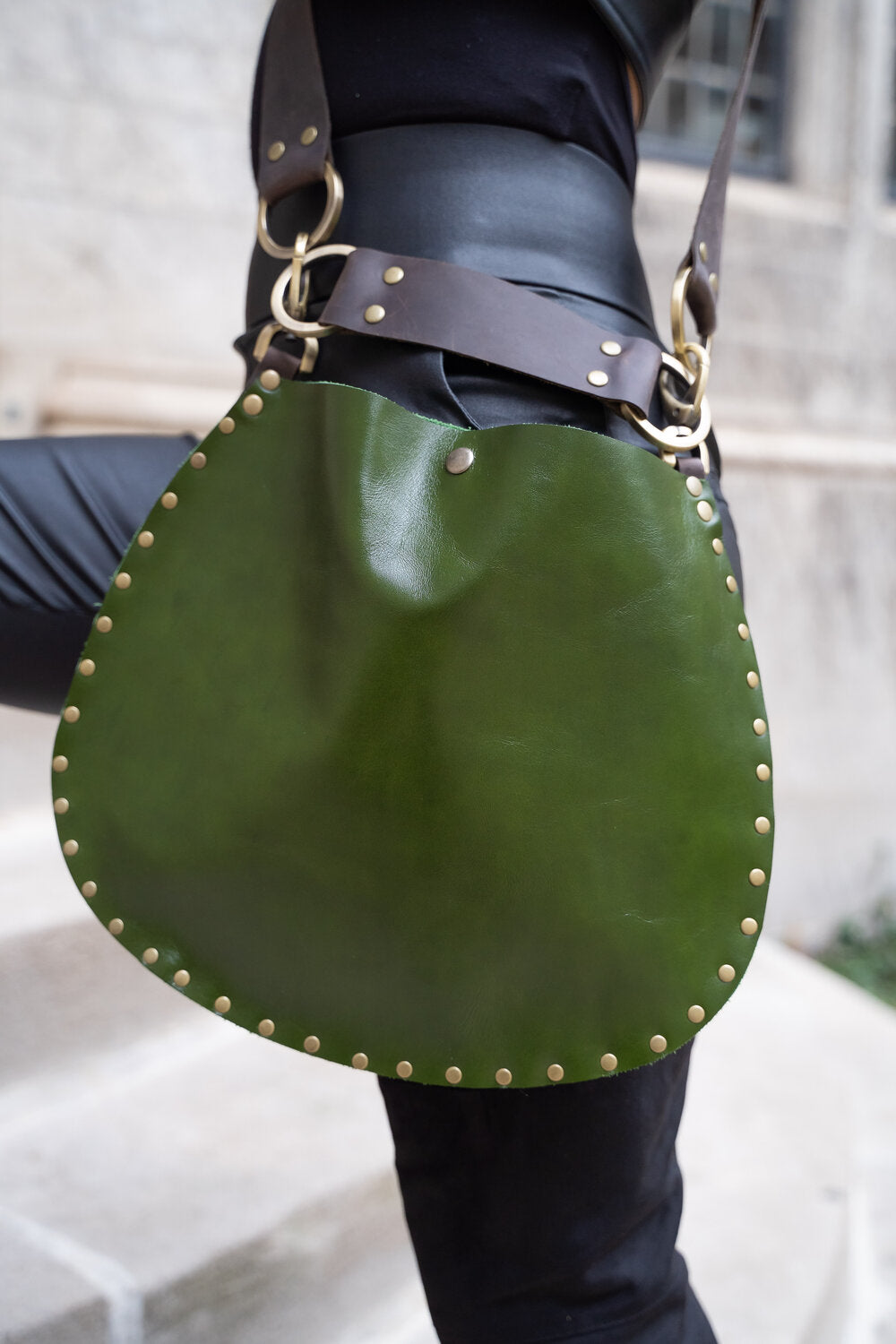 Medium X-Body | Basil – Rebellion Bags