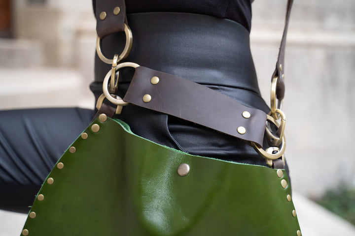 Medium X-Body | Basil – Rebellion Bags