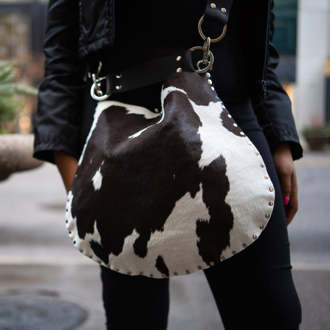 Medium X-Body | Hair on Hide – Rebellion Bags